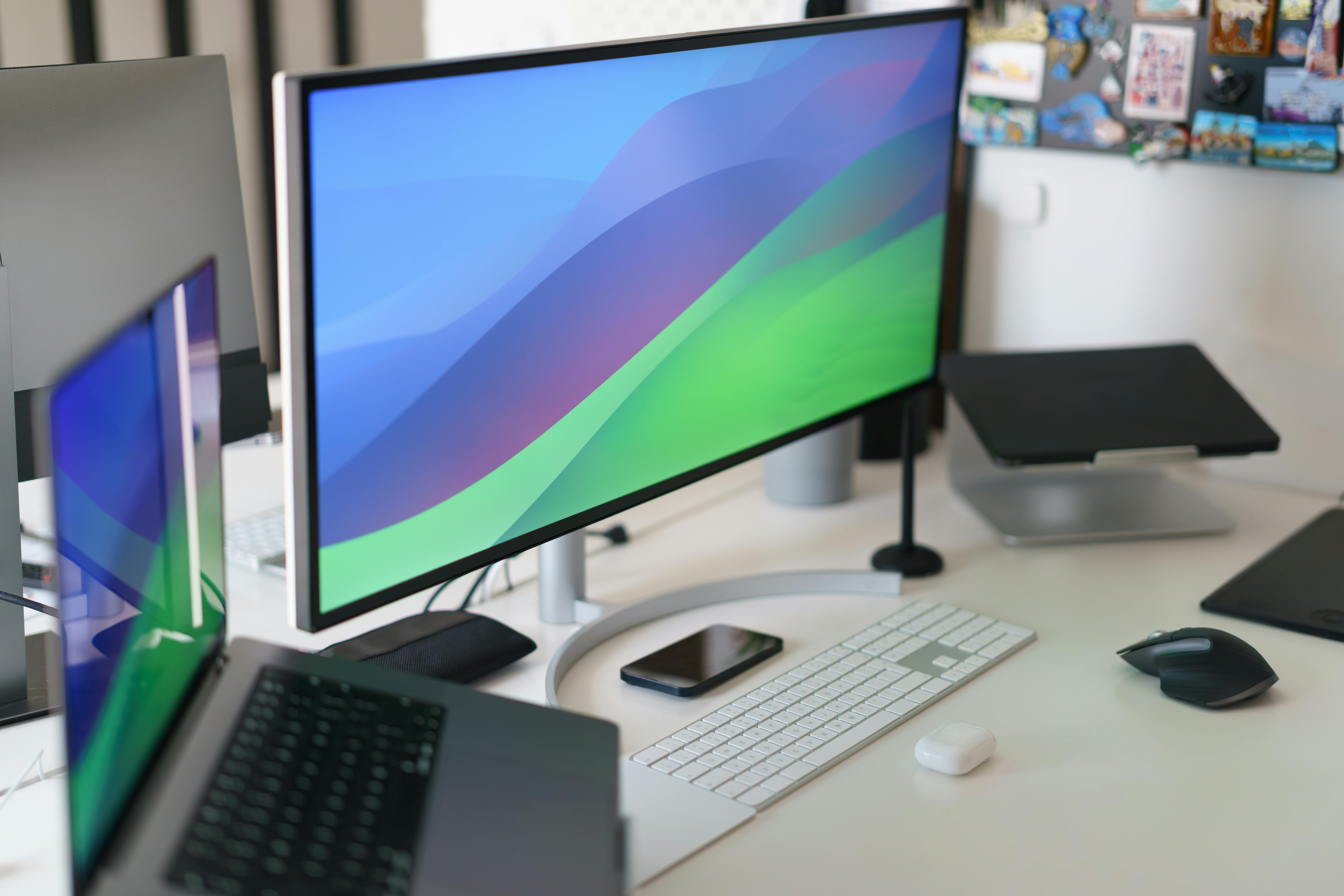 Modern computer workstation